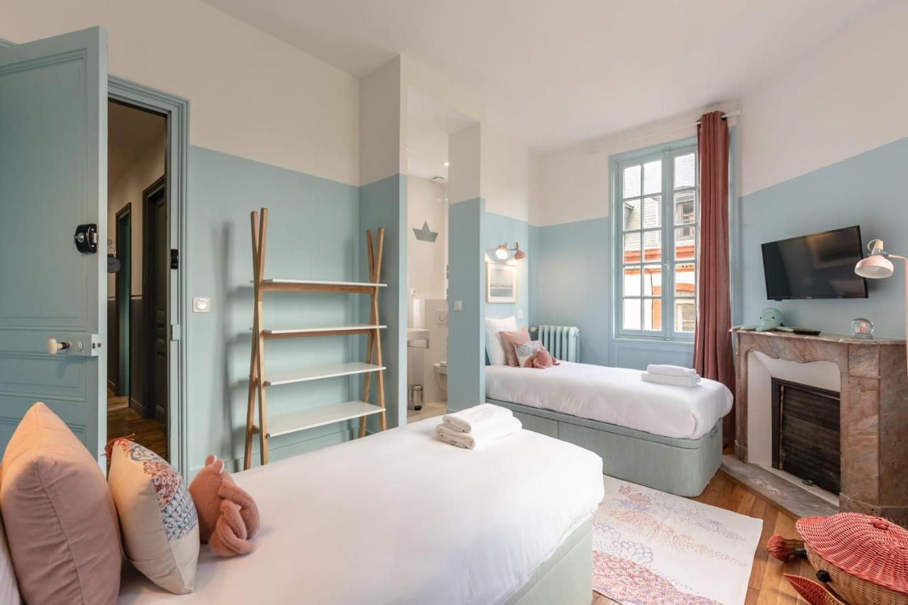 Le Manoir Des Embruns 14P - Location N1- Terrace- Public Parking 2 Min Villa Honfleur Exterior foto
