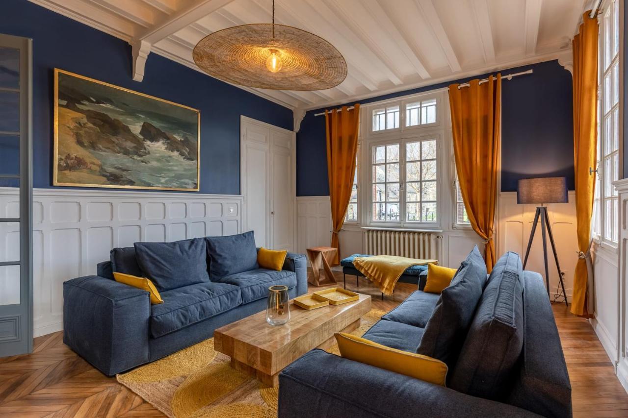 Le Manoir Des Embruns 14P - Location N1- Terrace- Public Parking 2 Min Villa Honfleur Exterior foto
