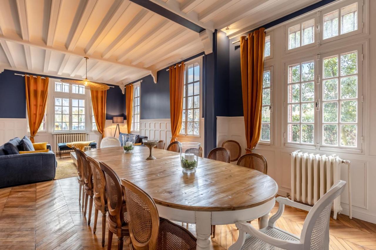 Le Manoir Des Embruns 14P - Location N1- Terrace- Public Parking 2 Min Villa Honfleur Exterior foto