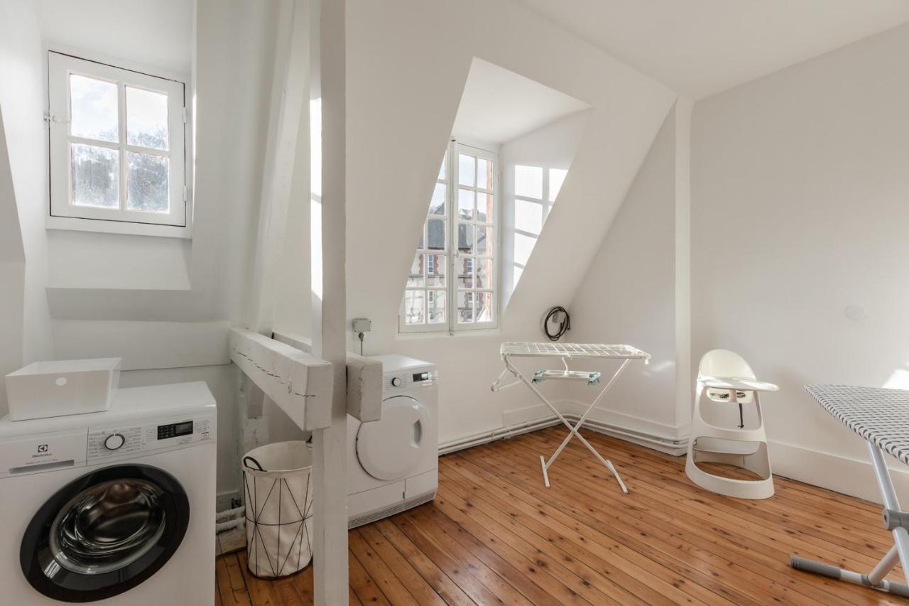 Le Manoir Des Embruns 14P - Location N1- Terrace- Public Parking 2 Min Villa Honfleur Exterior foto
